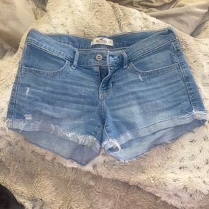 Hollister light blue shorts